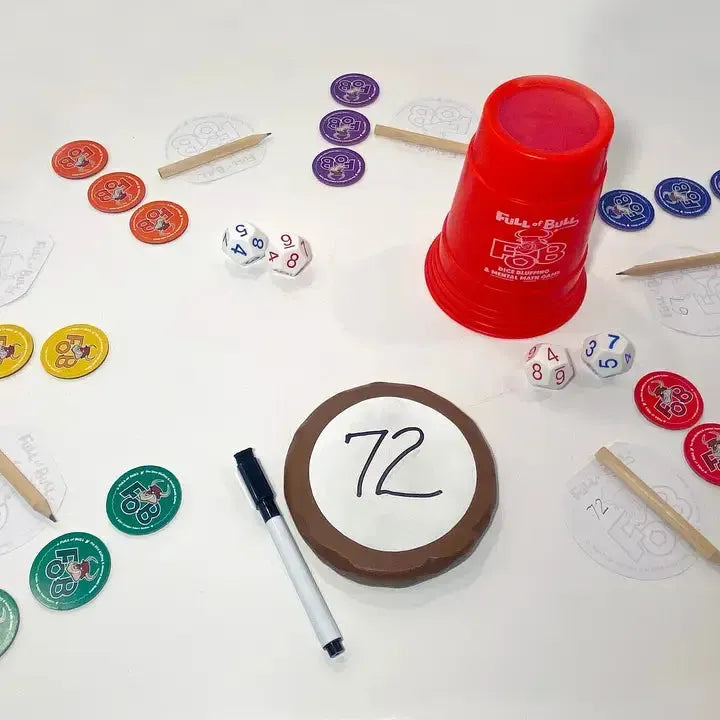 Semper Smart Games: Full of Bull!„¢ - the Dice Bluffing & Mental Math Game