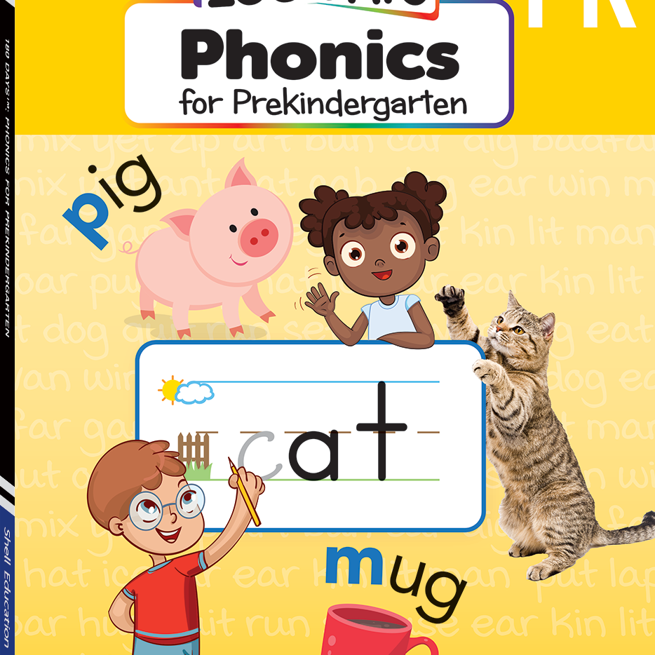180 Days: Phonics for Prekindergarten