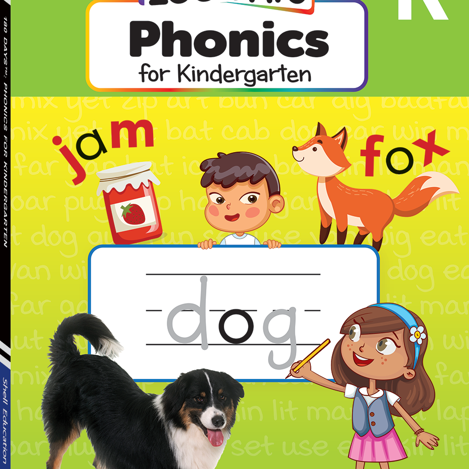 180 Days: Phonics for Kindergarten