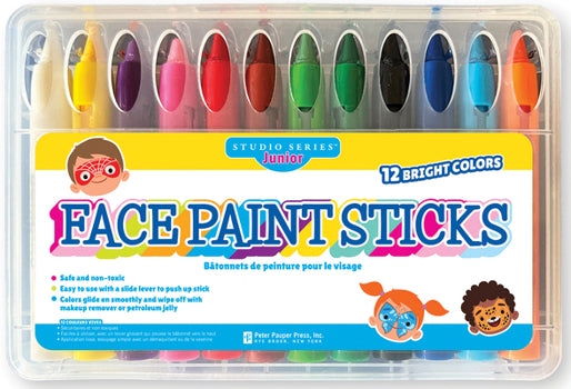Studio Series Junior Face Paint Sticks (Set of 12)