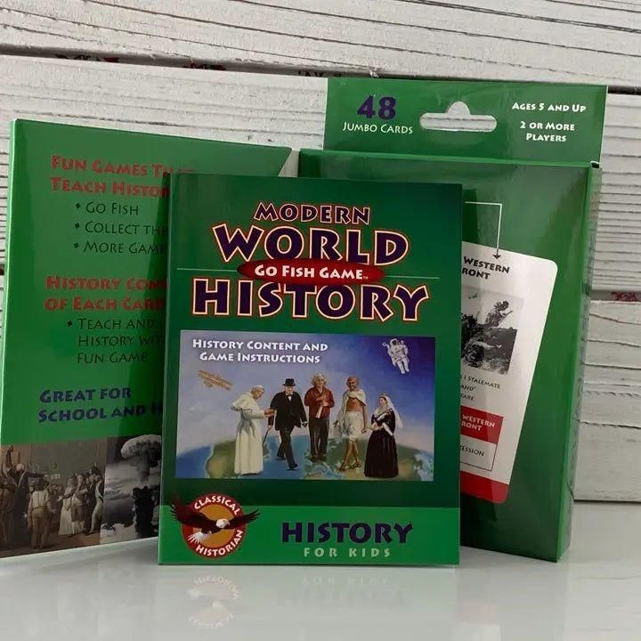 Modern World History Go Fish Game