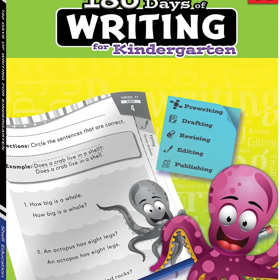 180 Days: Writing for Kindergarten