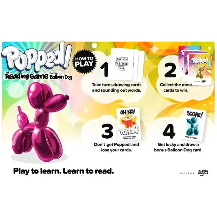 Popped! The Reading Game Starring Balloon Dog