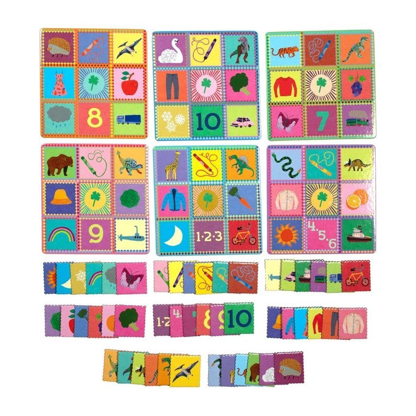 Pre-School Things I Know Bingo