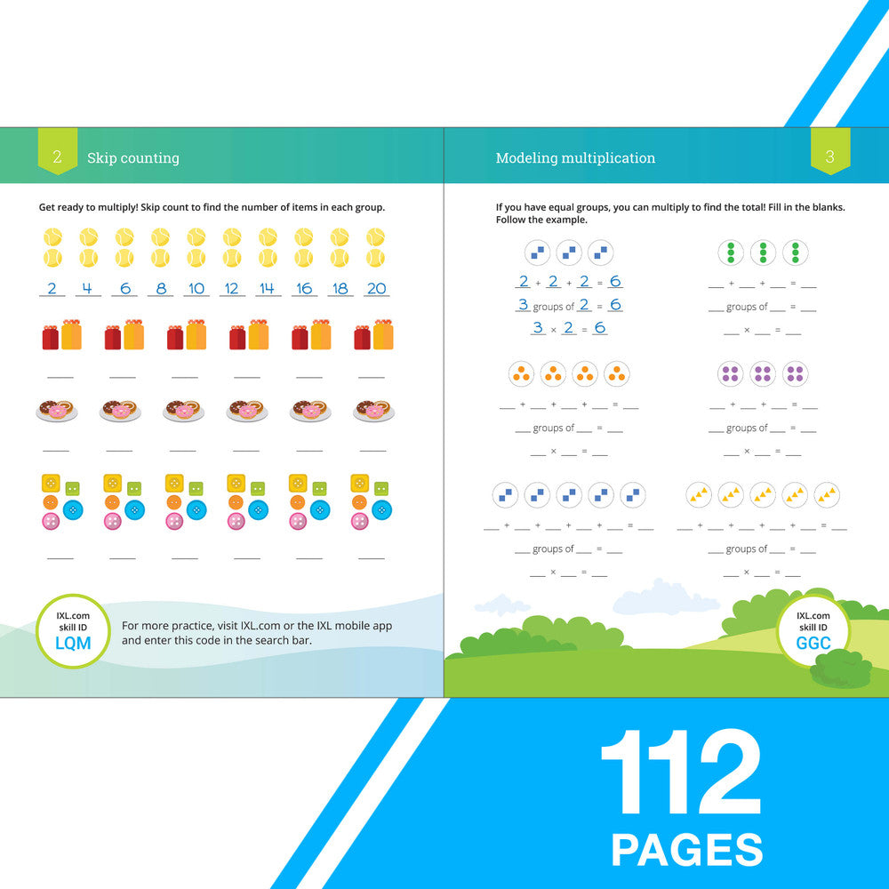 Ixl Math Workbook: Grade 3 Multiplication