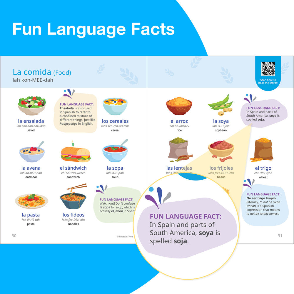 Rosetta Stone Spanish Picture Dictionary