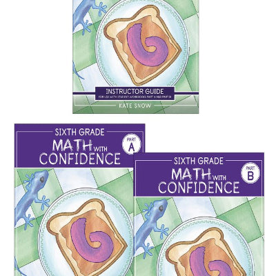 Math With Confidence Sixth Grade Bundle