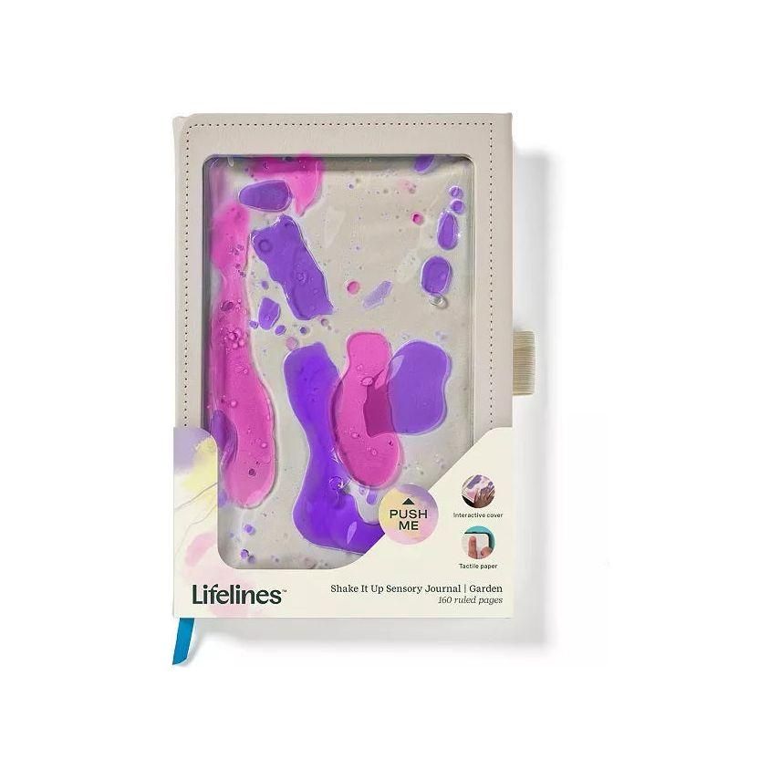 Lifelines "Shake It Up" Sensory Journal Garden with Tactile Cover Embossed Paper