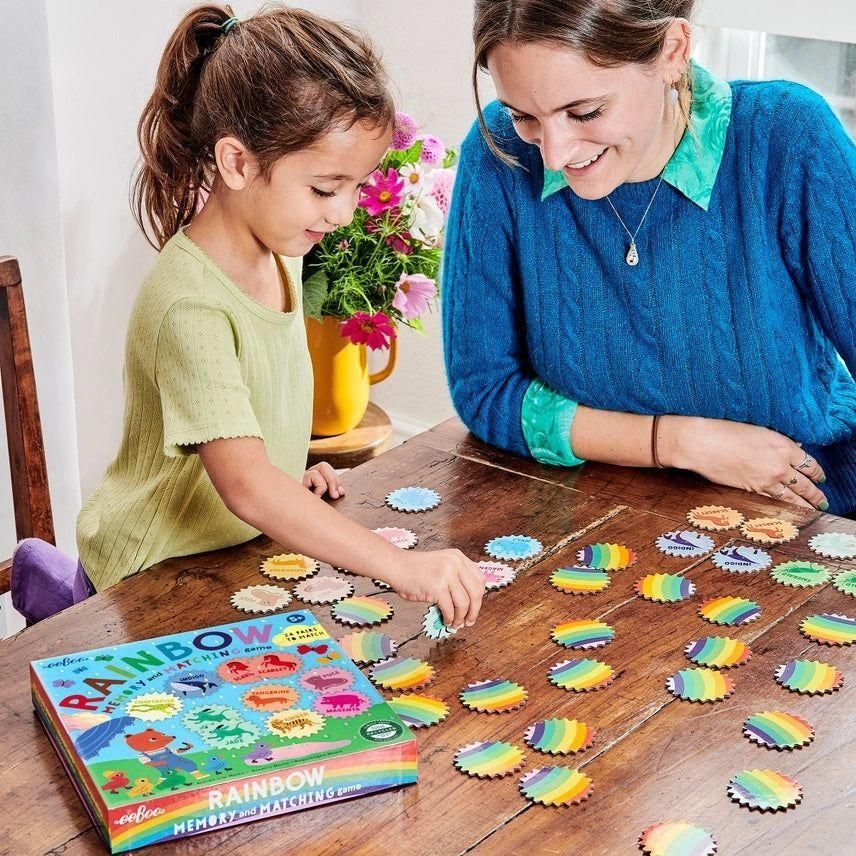 Rainbow Memory & Matching Game