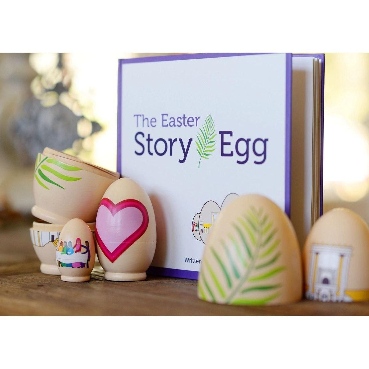 The Easter Story Nesting Egg/Book