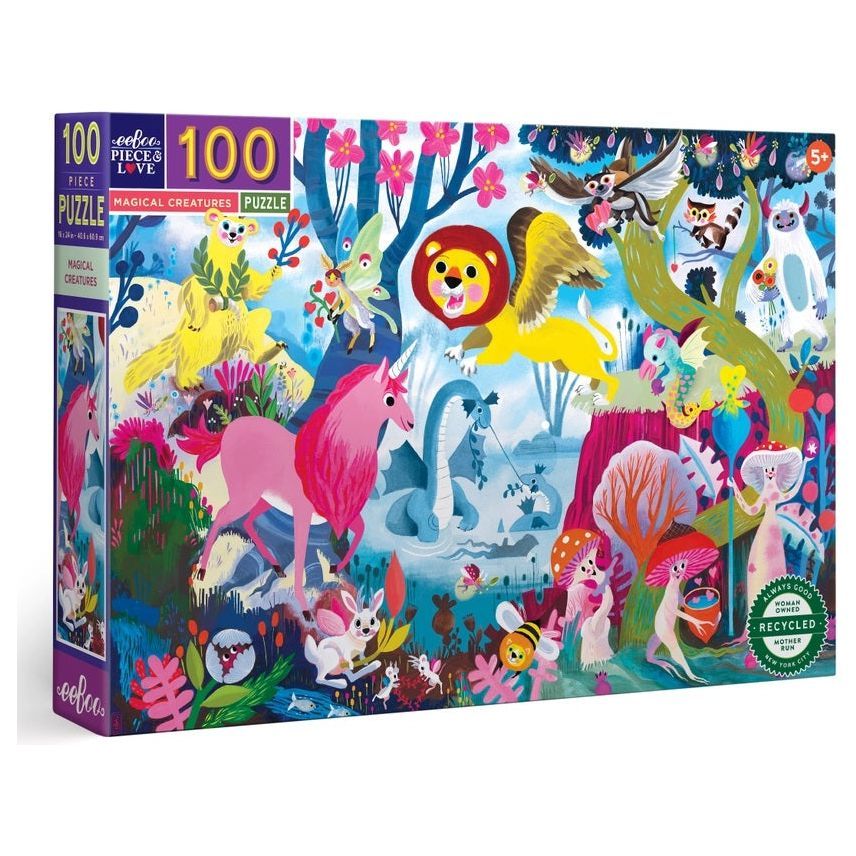Magical Creatures 100 Piece Puzzle