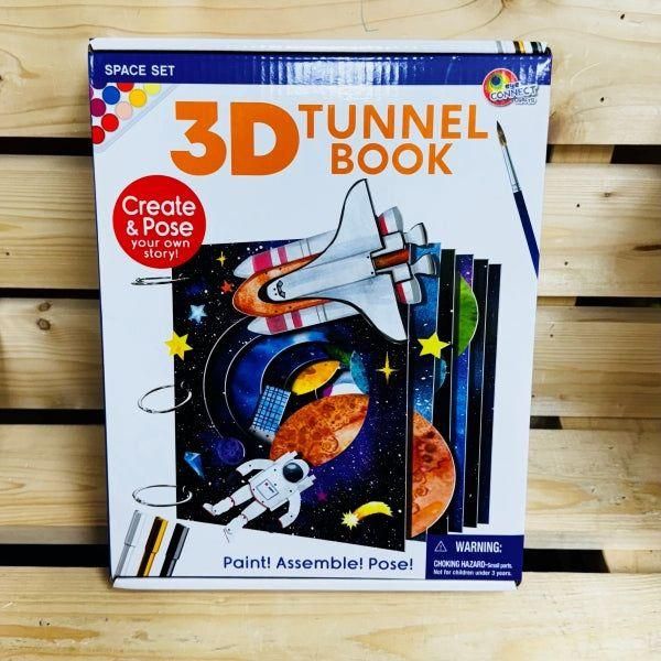 3D Tunnel Space Book Set