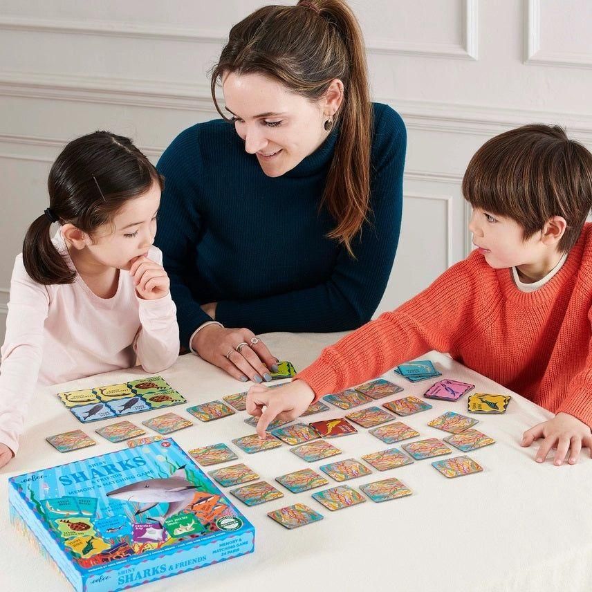 Sharks & Friends Shiny Memory Matching Game