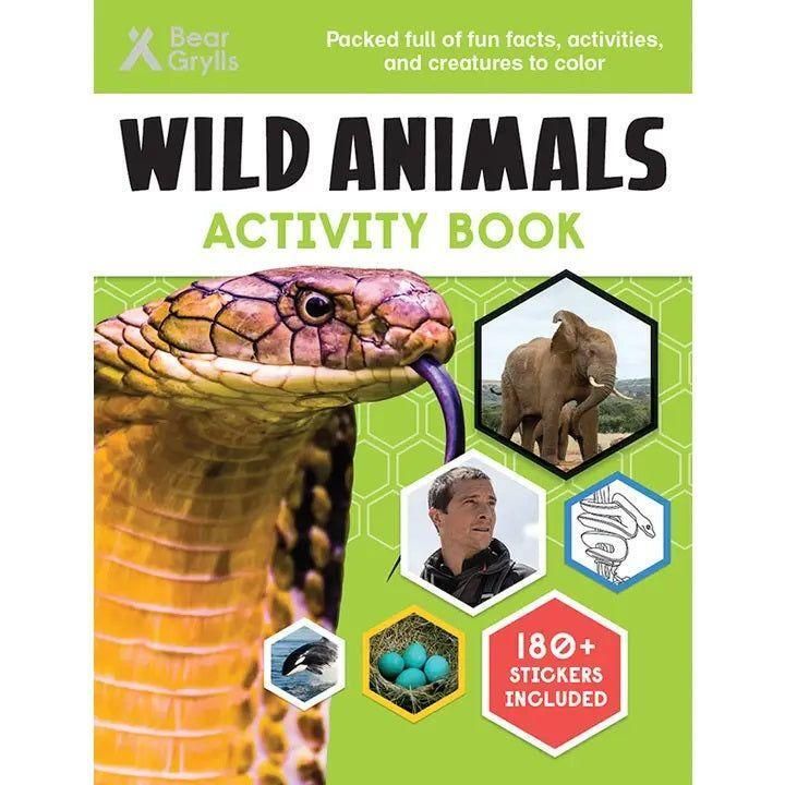 Bear Grylls Wild Animals Activity Book