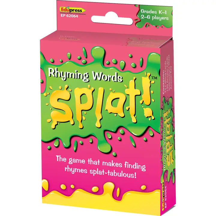 Splat Game Rhyming Words