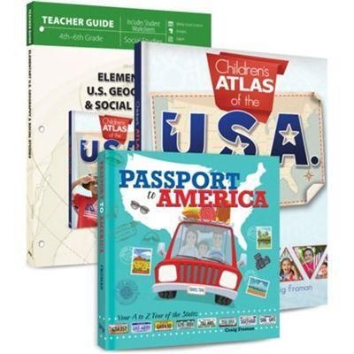 Masterbooks Elementary U.S. Geography & Social Studies (Curriculum Pack)