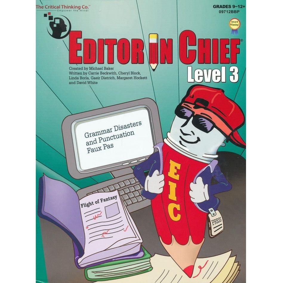 Critical Thinking Company Editor in Chief Level 3