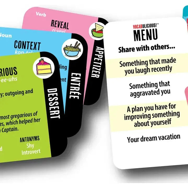 Semper Smart Games: Vocabulicious: the Vocabulary and Conversation Game