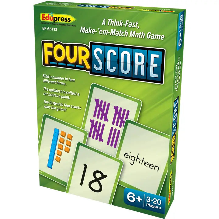 Four Score Card Game Math