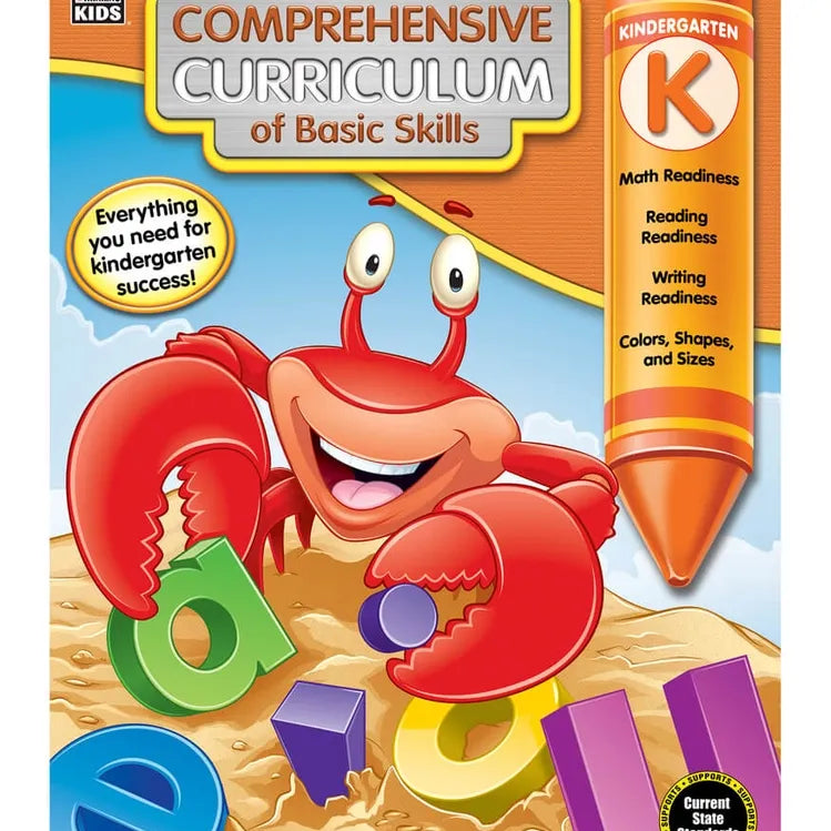 Comprehensive Curriculum of Basic Skills Workbook Grade K