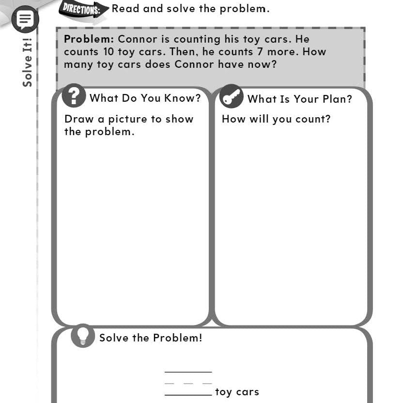 180 Days: Problem Solving for First Grade