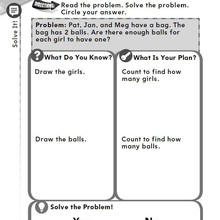 180 Days: Problem Solving for Kindergarten