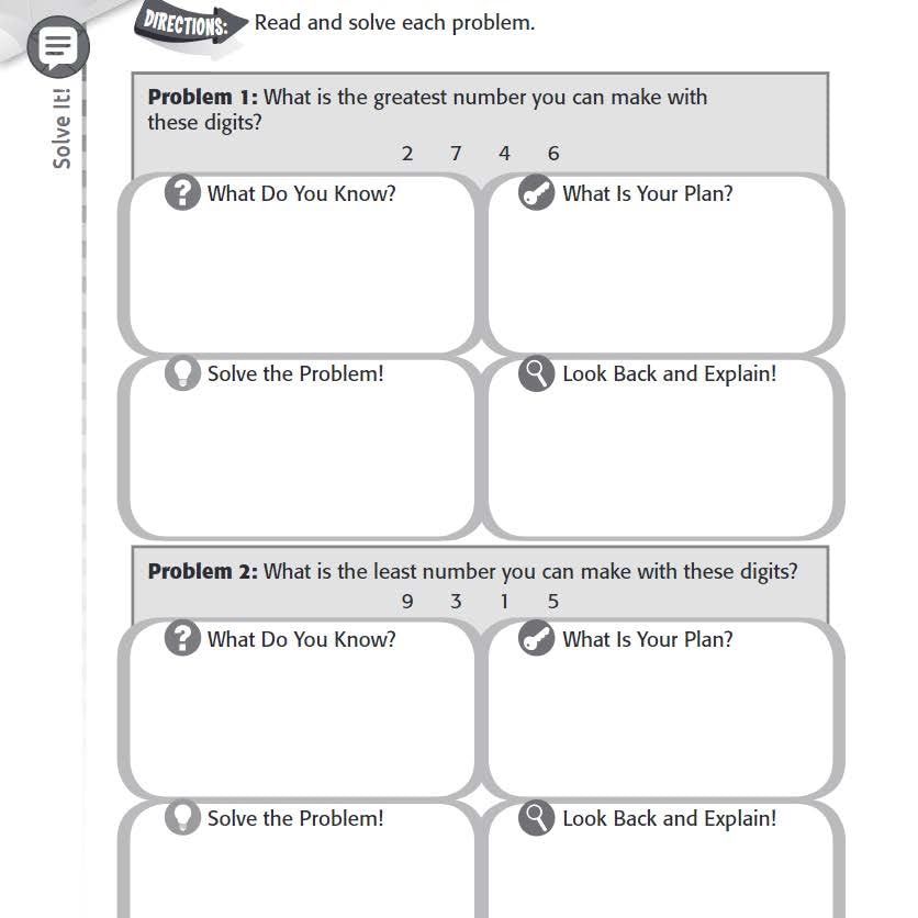 180 Days: Problem Solving for Third Grade