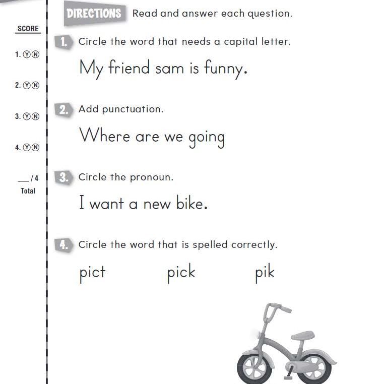 180 Days: Language for First Grade
