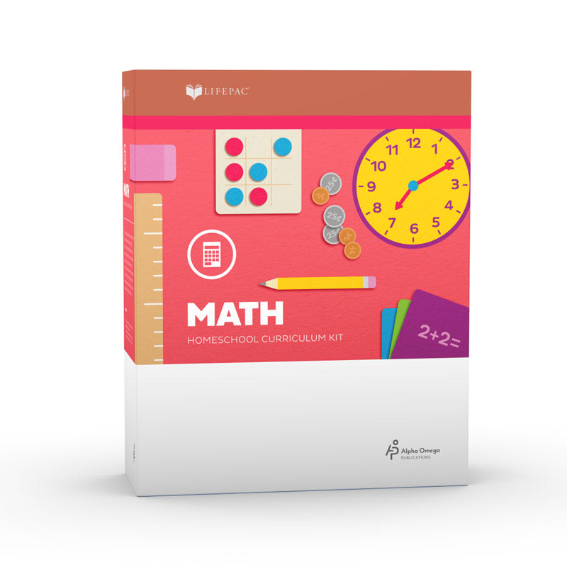 LIFEPAC Kindergarten Core Math Box Set