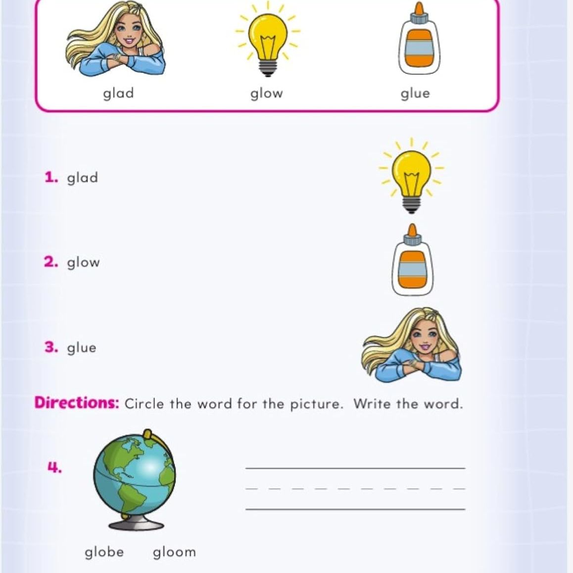 Barbie Dream School Kindergarten Workbook