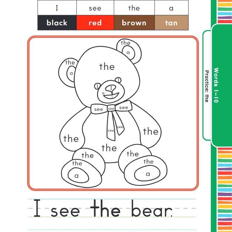 180 Days: High-Frequency Words for Prekindergarten