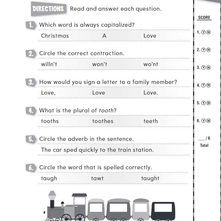 180 Days: Language for Second Grade