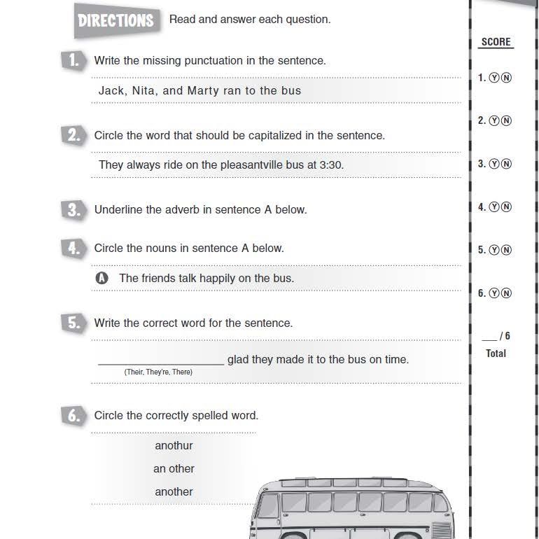 180 Days: Language for Fourth Grade