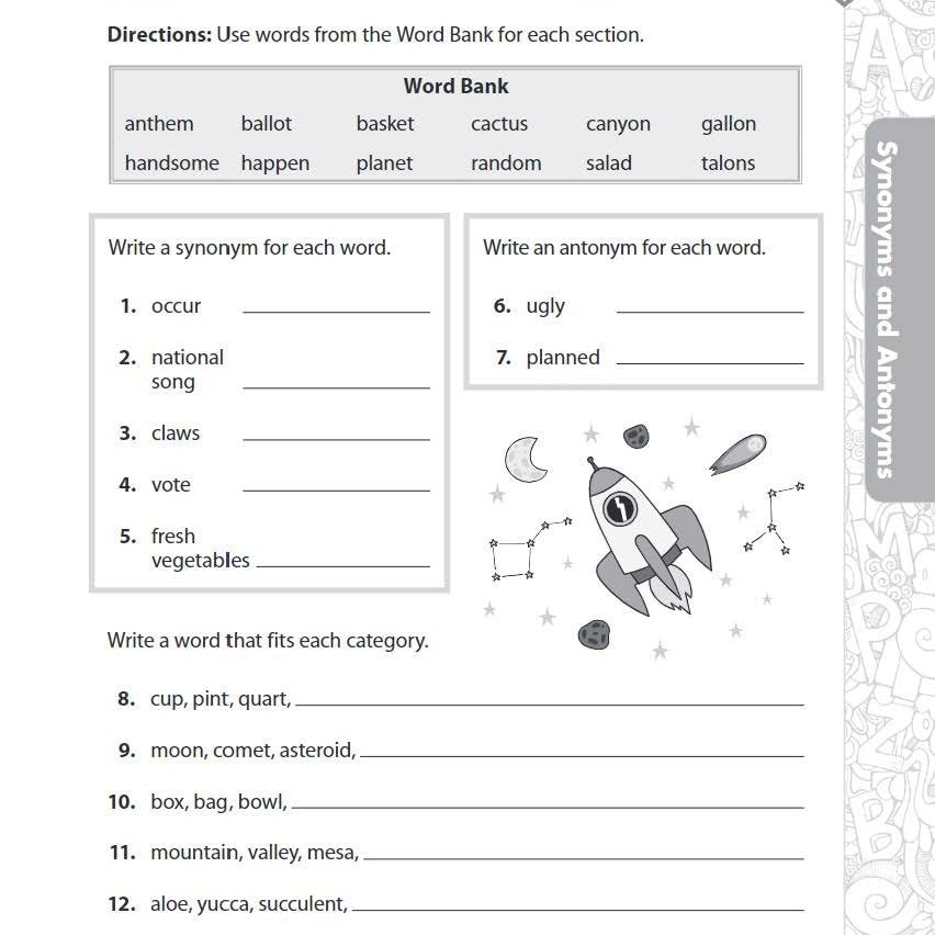 180 Days: Spelling and Word Study for Fourth Grade