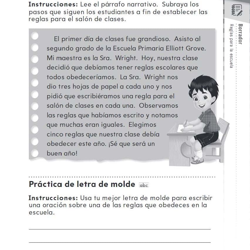 180 Days: Writing for Second Grade (Spanish)