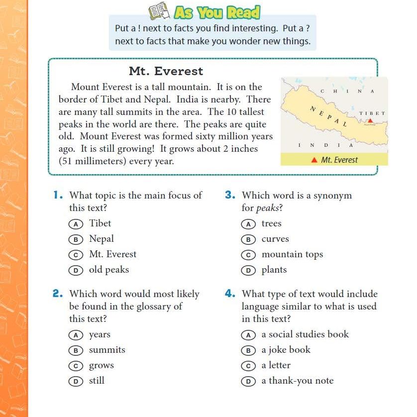 180 Days: Reading for Third Grade, 2nd Edition