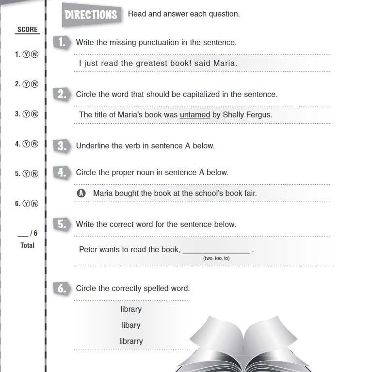 180 Days: Language for Fourth Grade