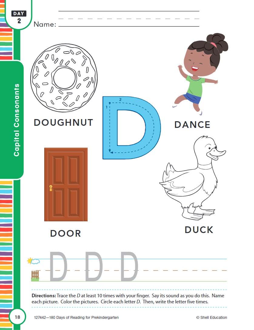 180 Days: Reading for Prekindergarten