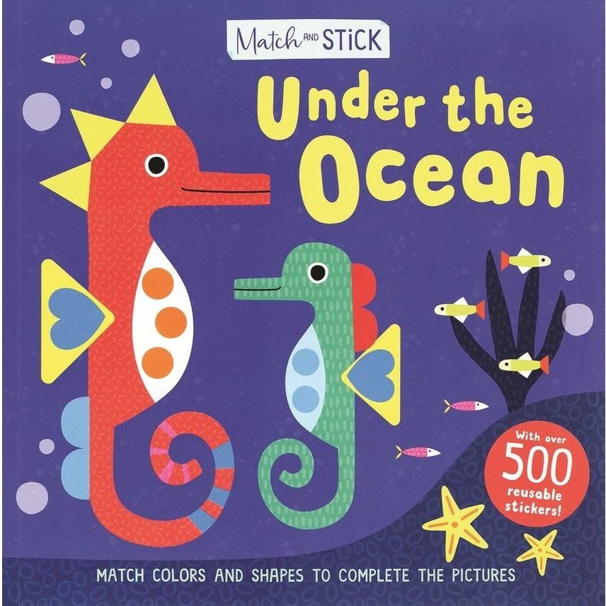 Match and Stick: Under the Ocean Sticker Book