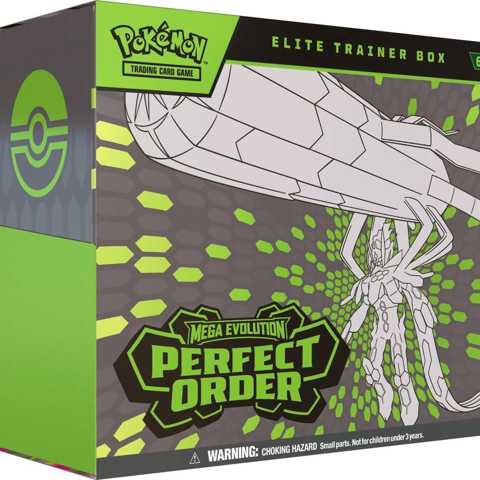 Pokemon Mega Evolution Perfect Order Elite Trainer Box