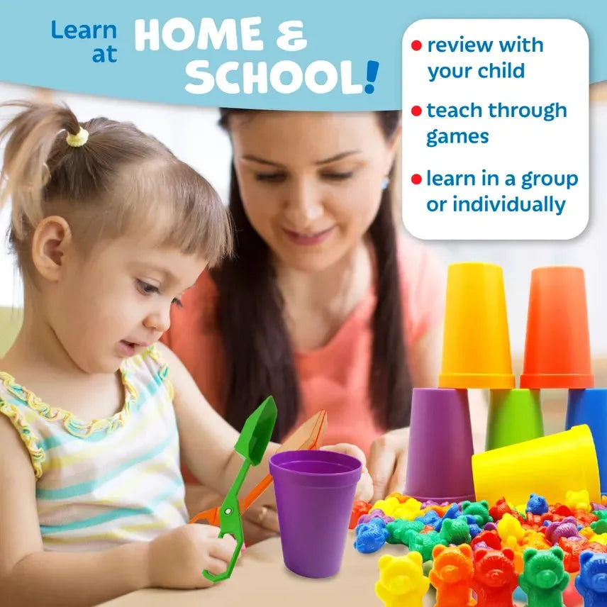 Rainbow Counting Bears Set