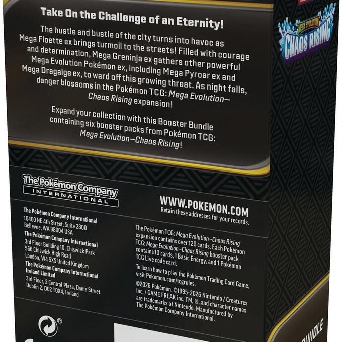 Pokemon Chaos Rising Booster Bundle
