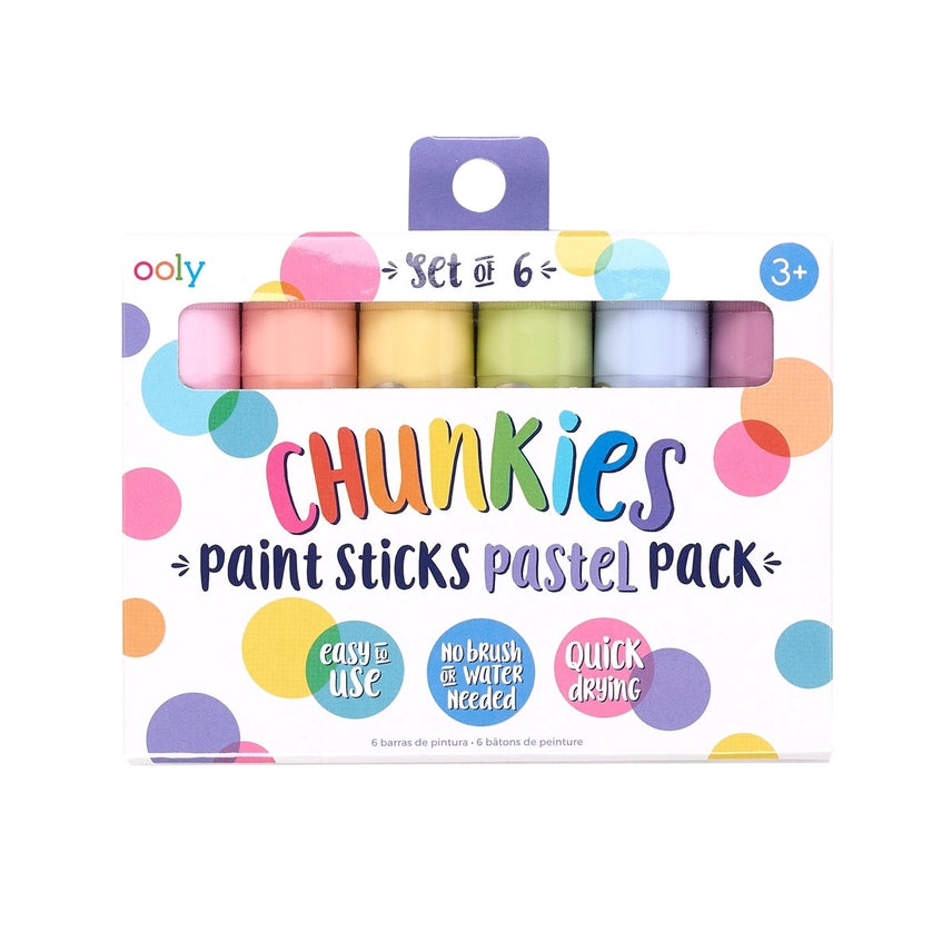 Chunkies Paint Sticks Pastel Pack - Set of 6