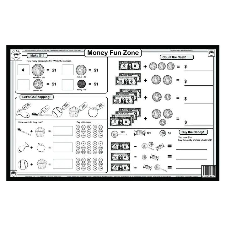 Money Made Easy Placemat
