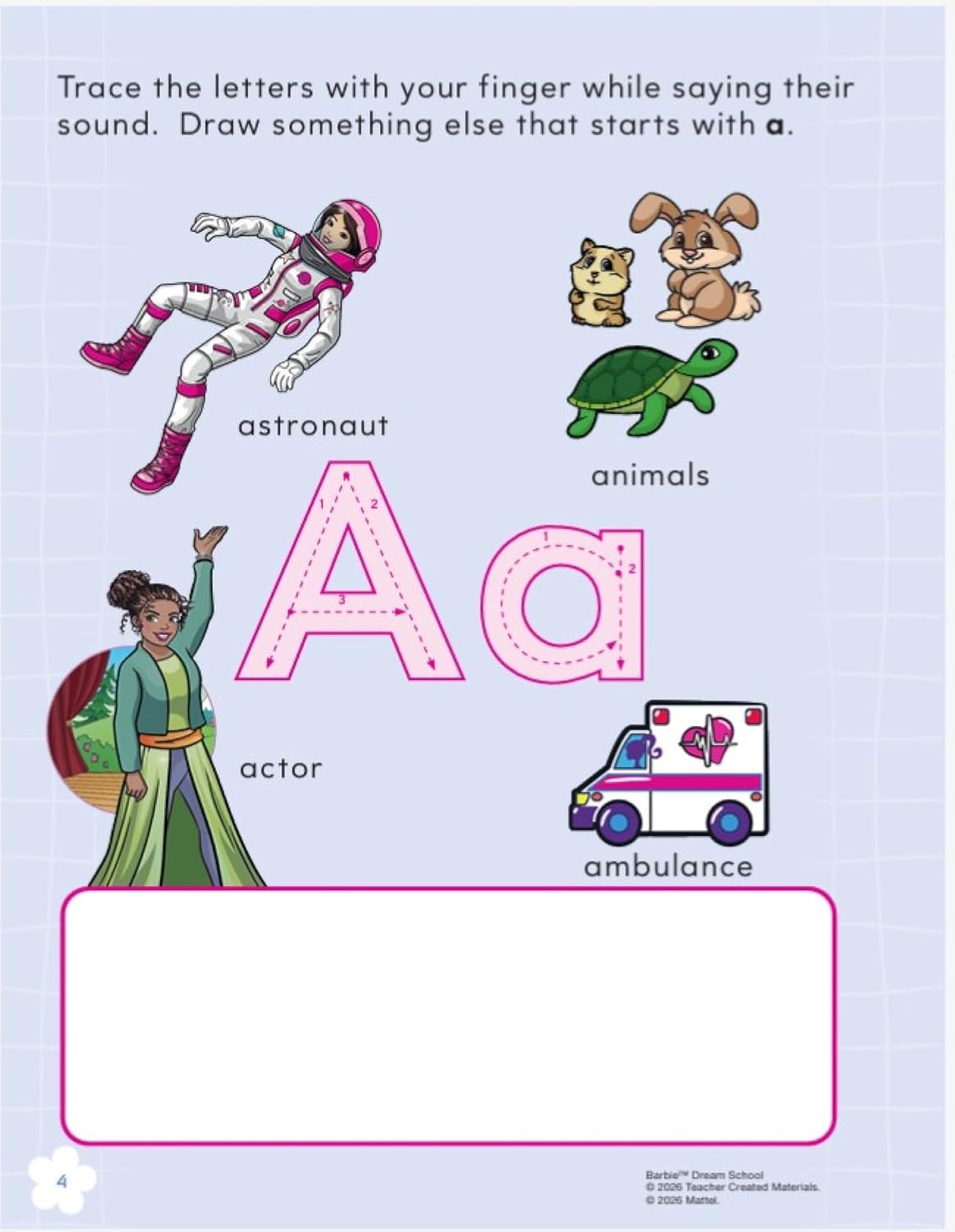 Barbie Dream School PreK Workbook