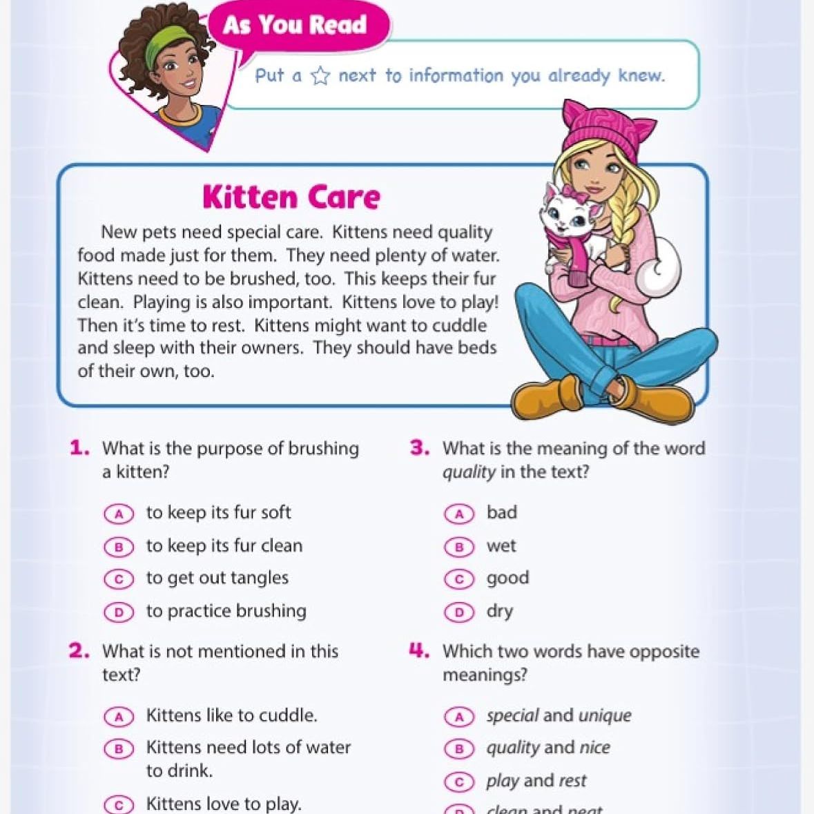 Barbie Dream School Grade 2 Workbook