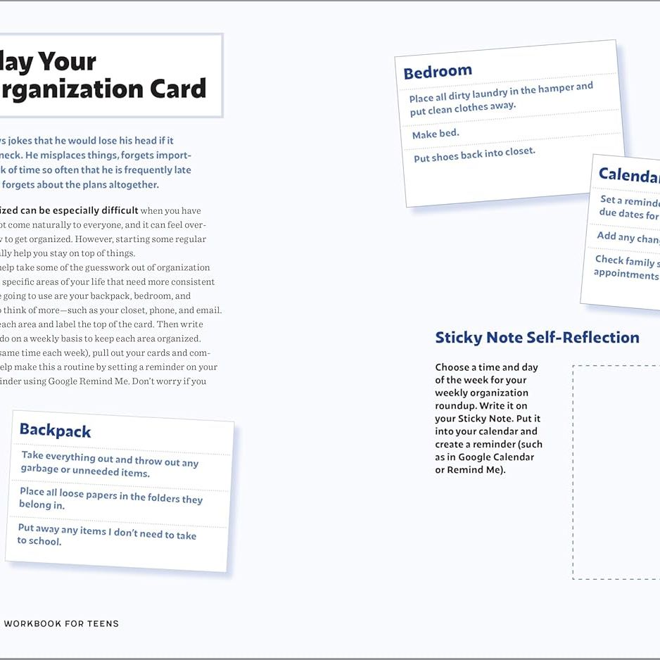 Thriving with ADHD Workbook For Teens