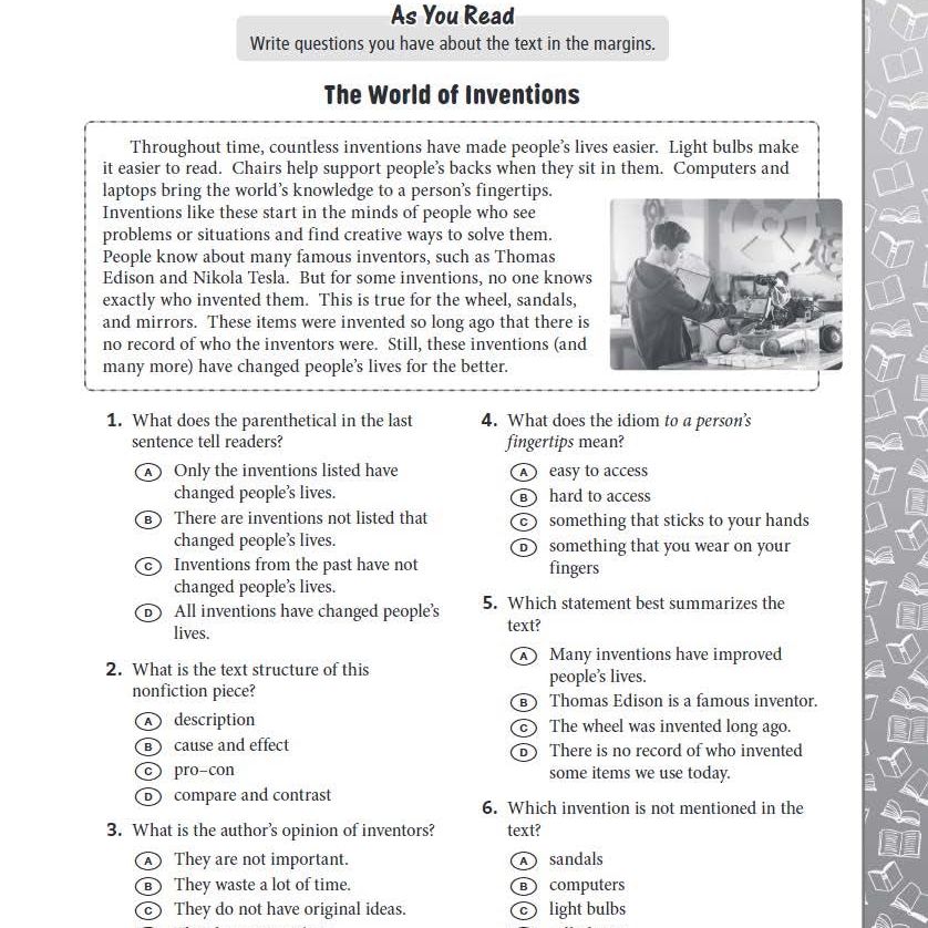 180 Days: Reading for Sixth Grade, 2nd Edition