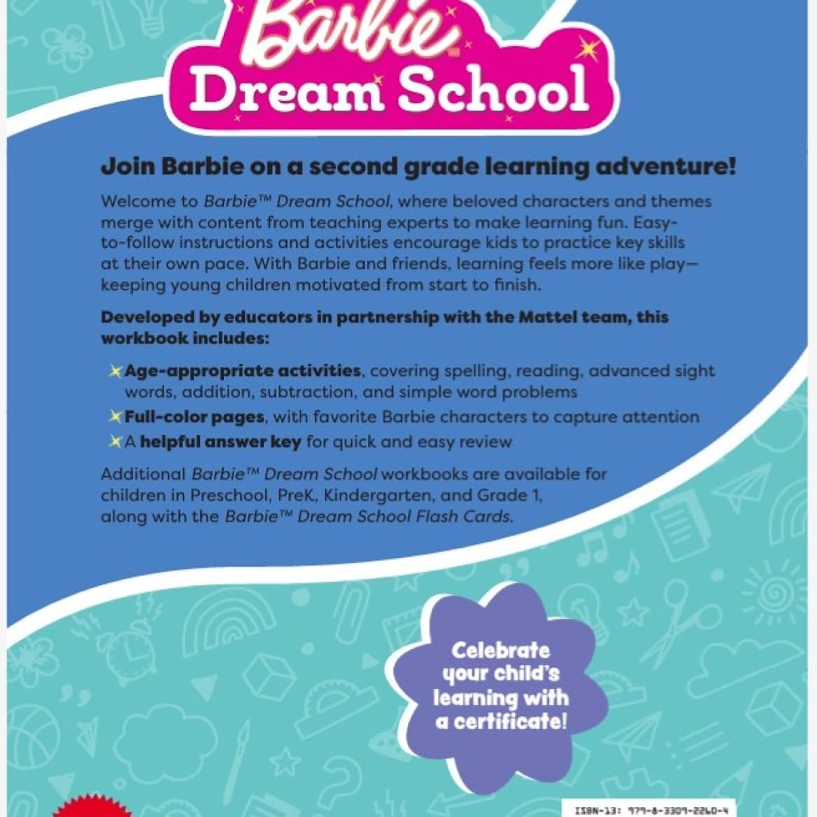 Barbie Dream School Grade 2 Workbook