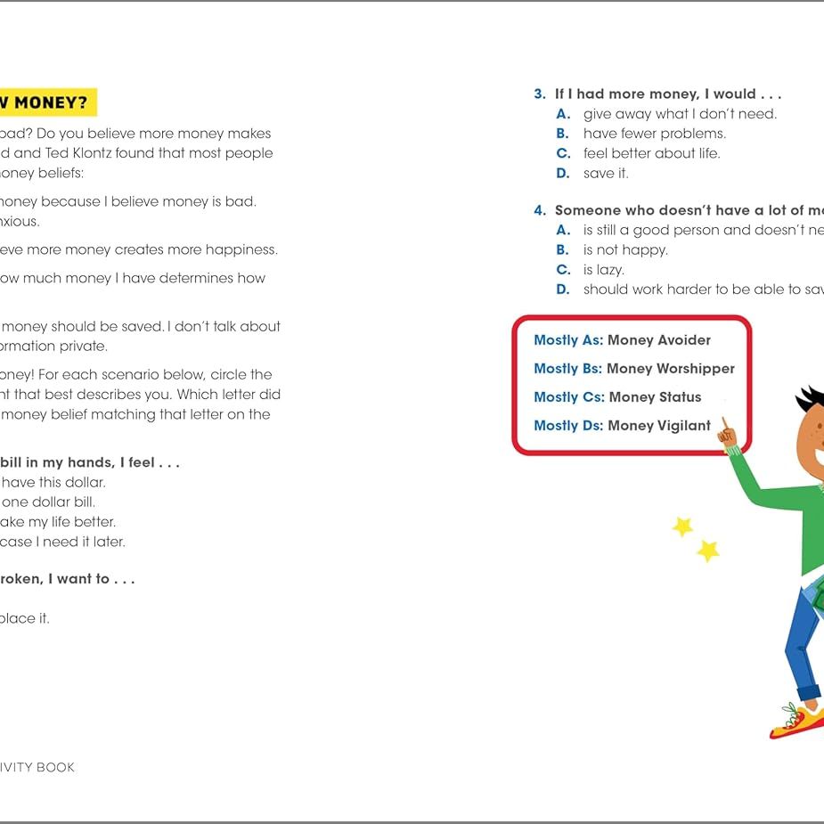 Investing For Kids Activity Book
